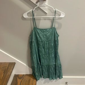 Urban Outfitters Green Mini Dress, Size M